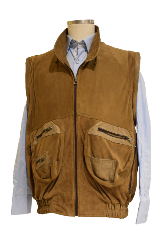 Gilet in pelle